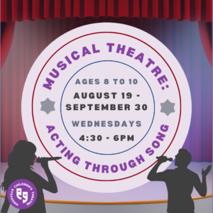 F26 - Musical Theatre: Acting Through Song - 8 to 10